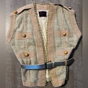 Tweed Vest